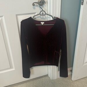 Sparky garnet long sleeve. Self💚e brand.